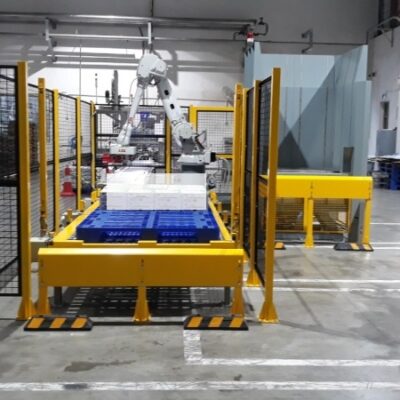 Dây chuyền xếp hàng tự động ( Palletizing)