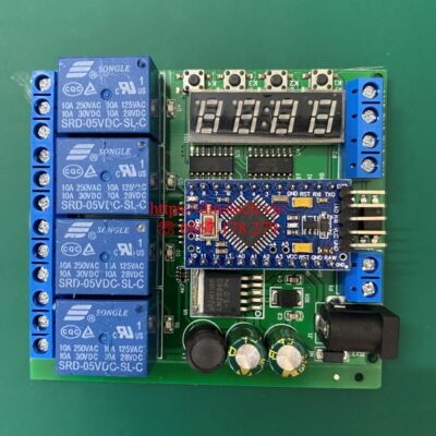 Mạch relay giao tiếp với máy tính 4 kênh
