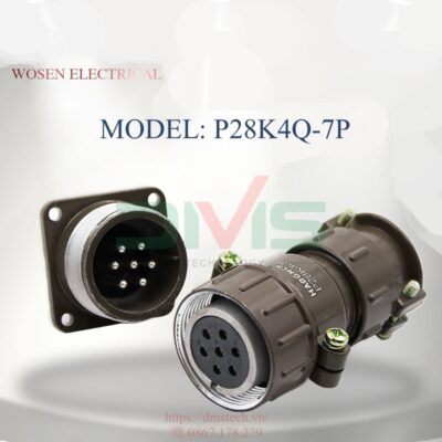 Đầu nối tín hiệu công nghiệp P28K4Q-7Pin